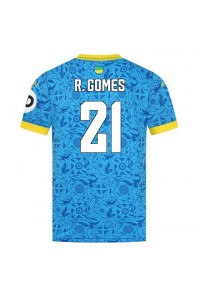 Fotbalové Dres Wolves Rodrigo Gomes #21 Třetí Oblečení 2025-26 Krátký Rukáv